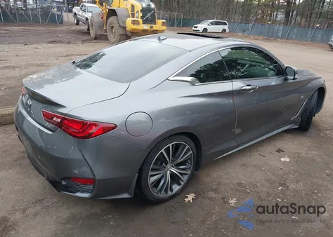 2018 Infiniti Q60 3.0T Luxe z USA, uszkodzony, nr VIN JN1EV7ELXJM390587